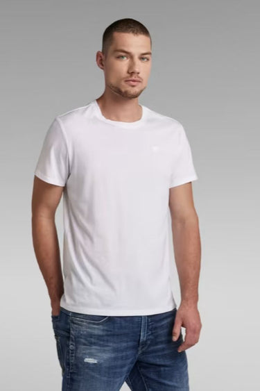 Playera Ultra Soft Manga Corta Cuello Redondo Blanca
